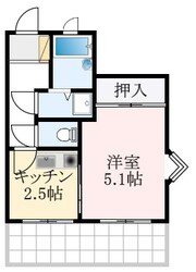 ヴィラナカヤマの物件間取画像